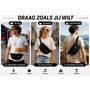 HEM HEM RFID Heuptas Zwart – Heuptasje – Festival Tas – Buiktas – Reistas – Waist Bag – Anti Skim – Pasjes Beschermer – 26x13 cm
