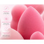 HEM HEM make-upsponsjes in potje - 5 delige set - Roze beautyblenders - PU latexvrij - Inclusief HEM microvezeldoekje