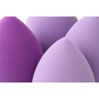 HEM HEM make-upsponsjes in potje - 5 delige set - Paarse beautyblenders - PU latexvrij - Inclusief HEM microvezeldoekje