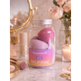 HEM HEM make-upsponsjes in potje - 5 delige set - Roze beautyblenders - PU latexvrij - Inclusief HEM microvezeldoekje