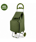 HEM Boodschappentrolley 40L Groen