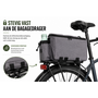 CUHOC CUHOC Fiets Koeltas Grijs - Geïsoleerde Fietstas - Koeltas Voor Fiets - Stuurtas - Koeltas 17x18x40 cm - Inclusief HEM Microvezeldoekje