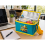 CUHOC CUHOC Koeltas 4 Liter schoolbus print - Lunchtas - Thermotas - Koelbox Tas - Lunch Bag - Picknicktas - Koeltas met Schouderriem - 21x15x15 cm - Geel