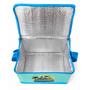 CUHOC CUHOC Koeltas 4 Liter bus - Thermotas - Lunchtas - Koelbox Tas - Lunch Koeltas - Picknicktas - Strandtas - Schouderriem - 21x15x15 cm - Blauw
