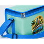 CUHOC CUHOC Koeltas 4 Liter bus - Thermotas - Lunchtas - Koelbox Tas - Lunch Koeltas - Picknicktas - Strandtas - Schouderriem - 21x15x15 cm - Blauw
