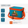 CUHOC CUHOC Koeltas 4 Liter pick-up truck - Koelbox Tas - Thermotas - Lunchtas - Lunch Bag - Picknicktas - Camping Koeltas - Schouderriem - 21x15x15 cm - Oranje