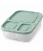 Lunchbox Met 3 Vakken Mintgroen