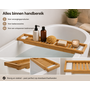 HEM HEM bamboe badrek 64,5 x 15 cm - Badplank voor badkuip