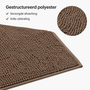 HEM HEM Badmat 50x80 cm Taupe – Antislip Badkamermat – Met Microvezeldoekje