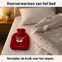 HEM HEM kruik 2L met Hoes - Rood - Rendier - Microvezeldoekje