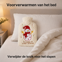 HEM HEM kruik 2L met Hoes - Crème - Sneeuwpop - Microvezeldoekje