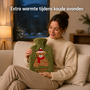 HEM HEM kruik 2L met Hoes - Groen - Kerstbeer - Met HEM Microvezeldoekje