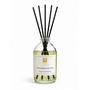 HEM HEM Geurstokjes Cinnamon Orange 100 ml met Zilveren Placemat 38 cm - 5 Stokjes - Geurdiffuser - Huisparfum - Kerstdecoratie