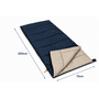 HEM HEM Slaapzak Envelop 200x75 cm Blauw – Zomer Slaapzak – Inclusief Opbergzak – Camping – Festival – Logeren