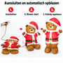 HEM HEM Opblaasbare Kerstbeer 122 cm met 6 LED Lampjes – Opblaasbaar Kerstfiguur voor Buiten en Binnen – Kerstdecoratie Kerstman Beer – Inclusief Blower, Grondpennen, Scheerlijnen en HEM Microvezeldoekje