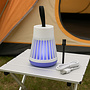 HEM HEM Oplaadbare insectenlamp – Ø6 x 16 cm – LED muggenlamp voor binnen en buiten – USB oplaadbaar – met ophanglus en opbergzak
