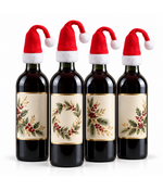 HEM Kerstmuts voor wijnfles
