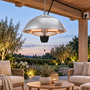 HEM HEM Hangende Terrasverwarmer 1500 W - Halogeen - Elektrisch - Zilver
