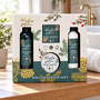 HEM HEM Badset 4-delig - Wellness Cadeauset voor Vrouwen met Douchegel, Bodylotion, Bodyscrub en Badzout - Cadeau voor Haar met Microvezeldoekje
