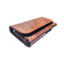 HEM HEM (Rund) Leer Broekriem Hoesje – Geschikt voor iPhone 17 Pro / iPhone 18 Pro – Cognac Bruin Broekriem Telefoonhoesje