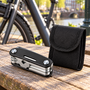 HEM HEM Fietsgereedschapset - Fiets Multitool in zakje - 6 Inbussleutels, 3 Doppen, Spaaksleutel en Schroevendraaiers - met Microvezeldoekje