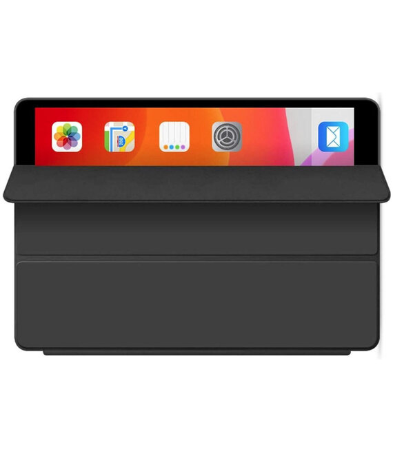 HEM HEM Siliconen iPad Hoes geschikt voor iPad 10 (2025) - 11 inch - Zwart - Vouwbare Autowake Cover - iPad 11 2025 hoes - iPad 2025 Hoes - 11 inch hoes