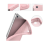 HEM HEM Siliconen iPad Hoes geschikt voor iPad 10 (2025) - 11 inch - Rose - Vouwbare Autowake Cover - iPad 11 2025 hoes - iPad 2025 Hoes - 11 inch hoes