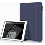 HEM HEM Siliconen iPad Hoes geschikt voor iPad 10 (2025) - 11 inch - Donkerblauw - Vouwbare Autowake Cover - iPad 11 2025 hoes - iPad 2025 Hoes - 11 inch hoes