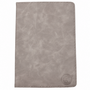 HEM HEM Silky Grey iPad hoes geschikt voor iPad 10.2 (2019 / 2020 / 2021) - 10.2 inch Draaibare Autowake Cover - iPad 2019 / 2020 / 2021 hoes - iPad 7 / 8 / 9 Hoes - 7e / 8e / 9e generatie hoes - Met Stylus Pen