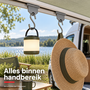 HEM HEM Luifelhaken met S-haak - 6 Stuks - Voortent Inschuifhaken voor Hobby Caravan - Tentrailhangers - Peesrailhaken - Grijs