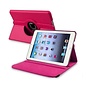 HEM HEM iPad Hoes geschikt voor iPad Mini 1 / iPad Mini 2 / iPad Mini 3 - Hard Roze -  360 graden draaibare iPad Hoesje - Inclusief Hoesjesweb Stylus Pen