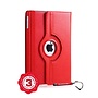 HEM HEM Apple iPad Air hoes 9.7 Inch - Ipad 2018 hoes - ipad 2017 hoes - Ipad Air 2 hoes - Ipad Air hoesje - Ipad 9.7 case - Ipad 9.7 Autowake Draaibare Cover - Ipad hoes 2017/2018 - Rood - Gehele draaibare bescherming voor Ipad