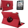 HEM HEM iPad Hoes geschikt voor iPad Mini 1 / iPad Mini 2 / iPad Mini 3 - Rood - 360 graden draaibaar iPad Hoesje Inclusief -  Hoesjesweb Stylus Pen