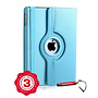 HEM HEM iPad Hoes geschikt voor iPad 2 / 3 / 4 - Lichtblauw - 9,7 inch - Draaibare hoes - iPad 2 Hoes - iPad 3 hoes - iPad 4 Hoes - Met Stylus Pen