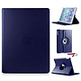 HEM HEM Apple iPad Air hoes 9.7 Inch - Ipad 2018 hoes - ipad 2017 hoes - Ipad Air 2 hoes - Ipad Air hoesje - Ipad 9.7 case - Ipad 9.7 Autowake Draaibare Cover - Ipad hoes 2017/2018 - Donker Blauw - Gehele draaibare bescherming voor Ipad