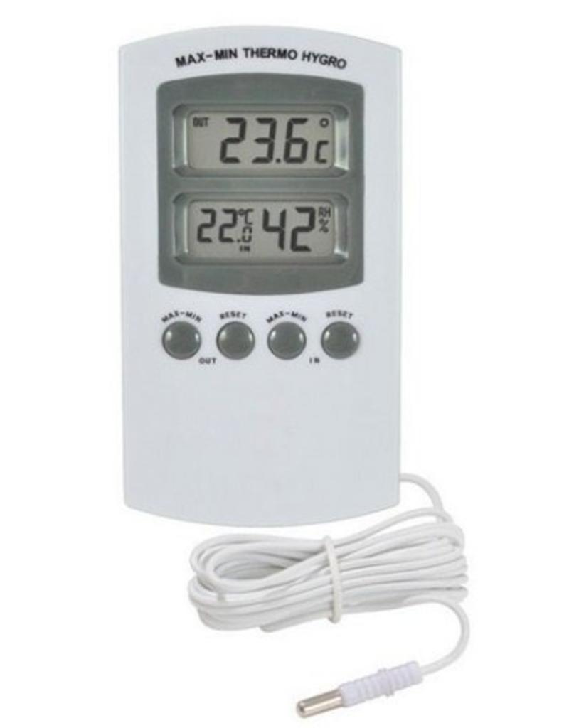 Thermo-/Hygrometer Digitaal (Externe sensor)