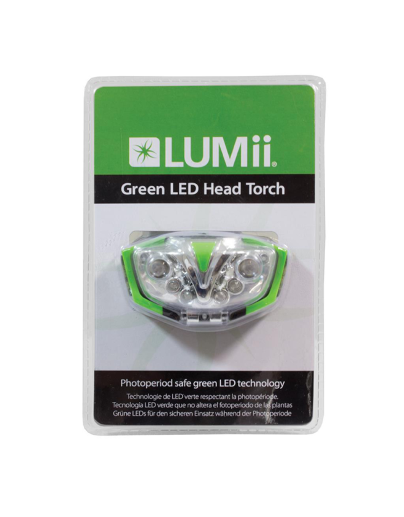 LUMii LUMii Green LED Stirnlampe