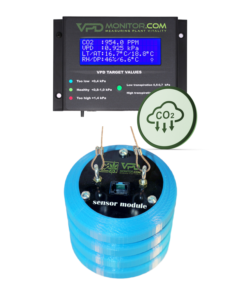 VPD Monitor (met CO2 sensor)