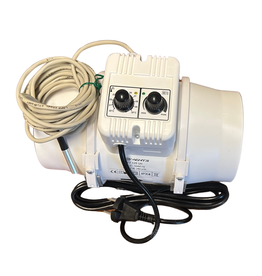 Vents Rohrventilator TT 125 Un, 280 m³ mit Temperaturregler