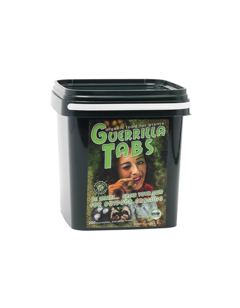 BioTabs BioTabs Guerillatabs 200 stuks - Biologische meststoftabletten