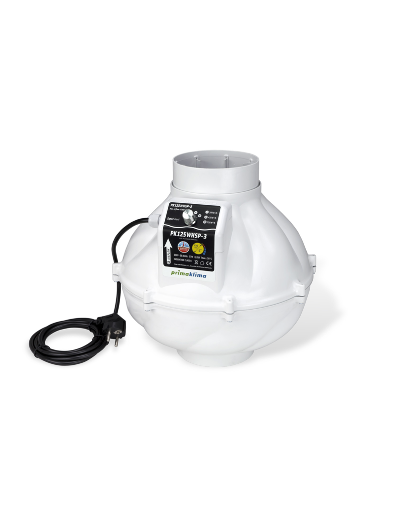 PrimaKlima PrimaKlima Whisperblower Ø125mm 3 speed - 530 m3/h