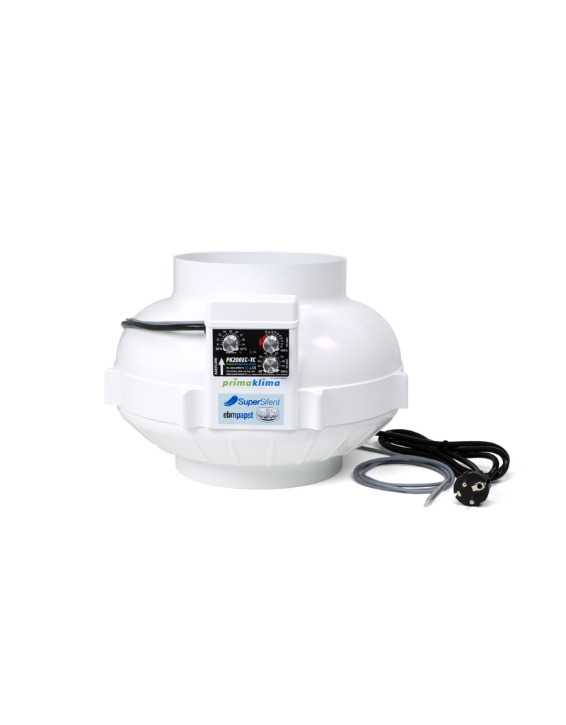 PrimaKlima PrimaKlima EC Ø200mm - 1350 m3/u - Temp Controller