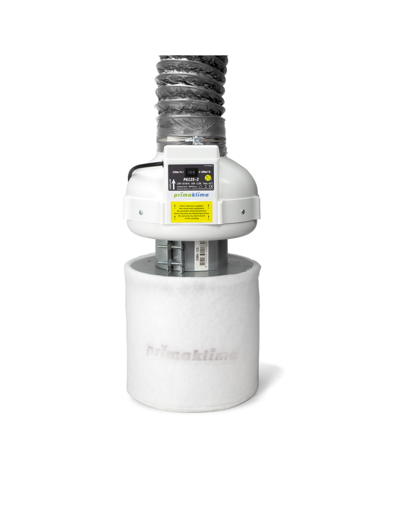 PrimaKlima Prima Klima PKVS-125-2 Abluftset - 220m³/h bis 400m³/h