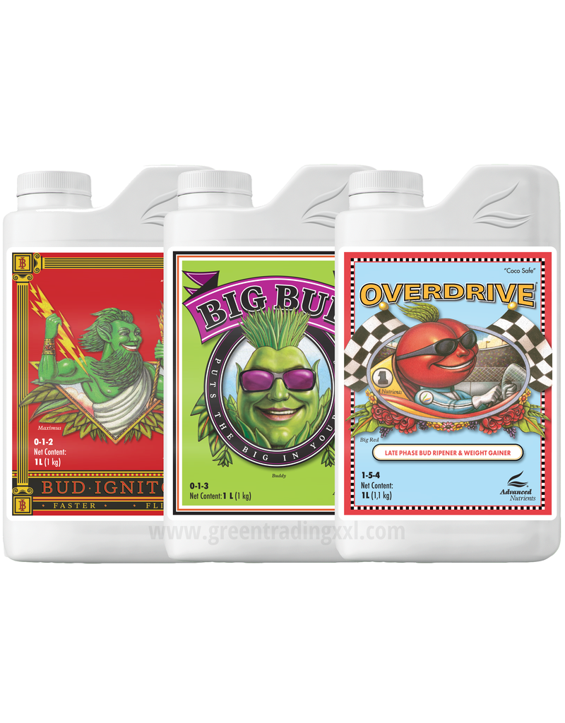 Advanced Nutrients Advanced Nutrients Bigger Buds Tri-Pack 1 ltr