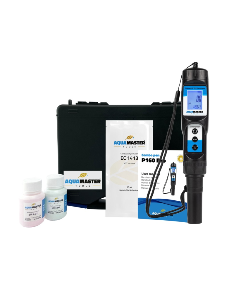 Aqua Master Tools Aqua Master Tools P160 Pro 2 Combo pen (pH + EC)