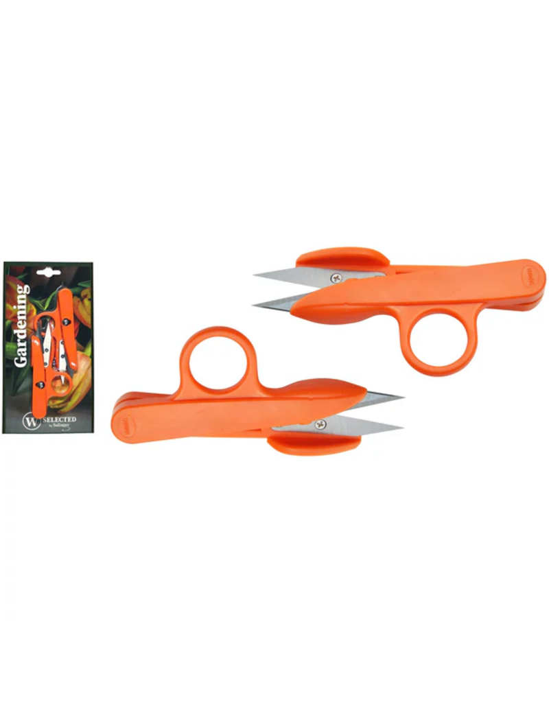 W-Selected Eenringschaar oranje 12 cm 2 stuks