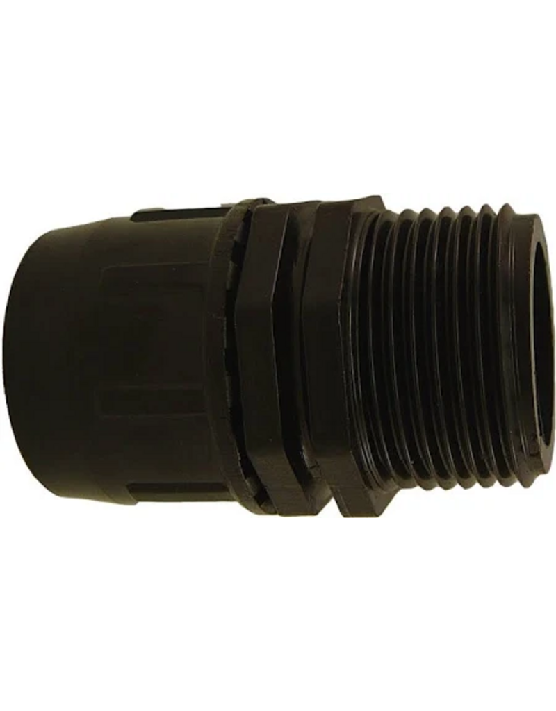 Easy PE Kupplung 25 mm Außengewinde 1”