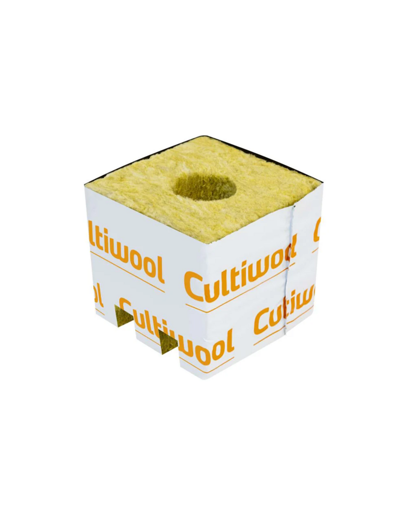 Cultiwool Cultiwool Startblock, kleines Loch, 28 mm (pro Stück)