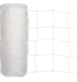 Wit net / Steungaas, 2 x 10 mtr, 12x15 cm (in zak)