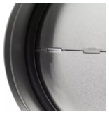 Rückschlagklappe mit Dichtgummi Ø 250mm